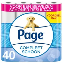 PAGE Complete Clean - Toilettenpapier - 40 Rollen