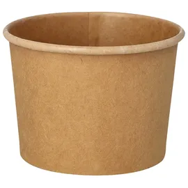 Papstar Suppenbecher rund 350 ml Ø 9,8 cm 500 St. Braun