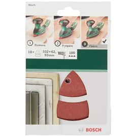 Bosch 10tlg. Schleifblatt-Set für Multischleifer K 180