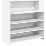 vidaXL Empfangstresen Weiß 100x50x103,5 cm Holzwerkstoff