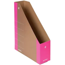 DONAU Stehsammler Karton pink , DIN A4