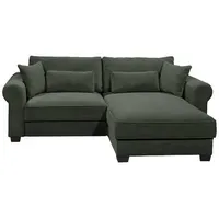 Sofa.de Ecksofa Dunkelgrün, & grün - Maße cm,