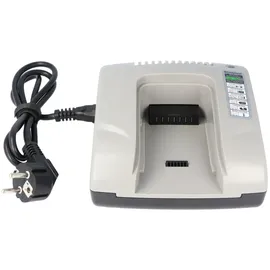 AccuCell Basisladegerät für austauschbare Ladeadapter für diverse Werkzeug-Akkus passend für 7,2-18V Li-Ionen, NiMH und NiCD