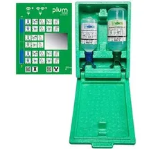 Plum Augennotfallstation Duo inkl. 2 Fl. 1000/500ml pH neutr.