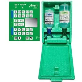 Plum Augennotfallstation Duo inkl. 2 Fl. 1000/500ml pH neutr.