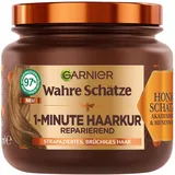 Garnier Wahre Schätze 1-Minute Haarkur Honig – reparierend dank Akazienhonig und Bienenwachs 340 ml Damen