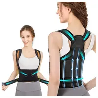 Fivejoy Rückenbandage Rückenschmerzen, Verstellbarer Haltungskorrektur S