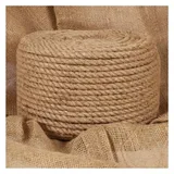 vidaXL Seil 100% Jute 10 mm 100 m
