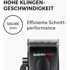 Babyliss Pro Fresh FX Clipper Schwarz