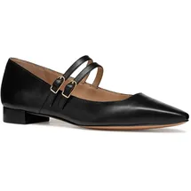 GEOX Damen D GISELDA15 C Ballet Flat, Black, 37.5 EU