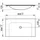 Keuco X-Line Waschtisch 80 x 49,3 cm (33160318000)