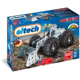 EITECH Metallbaukasten - Radlader, Modellfahrzeug mit 200 Bauteilen, Baustellenfahrzeug Modellbausatz, Konstruktionsspielzeug für Kinder ab 8 Jahren