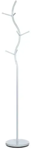 Autronic Kleiderständer 180 cm Metall weiß 80003-09 WT