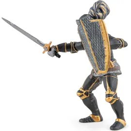 Papo Ritter mit schwarzer Rüstung 8 cm