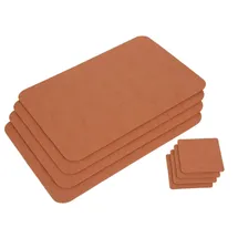 Gräwe Platzmatten-Set, 4 Stück braun