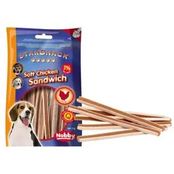 Hunde - Leckerli NOBBY StarSnack Soft Chicken Sandwich, 70 g