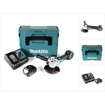 Makita DGA 511RM1J inkl. 1 x 4,0 Ah + Ladegerät + Makpac