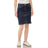 Cecil Damen B361754 Jeansrock Look, Rinsed Wash, 33W - 33W
