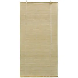 vidaXL Bambusrollo 100x220 cm Natur