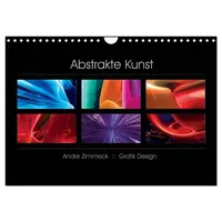 Calvendo Abstrakte Kunst (Wandkalender 2026 DIN A4 quer), CALVENDO