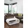 SalesFever Couchtisch Weiß MDF 120 x 40 x 60 cm
