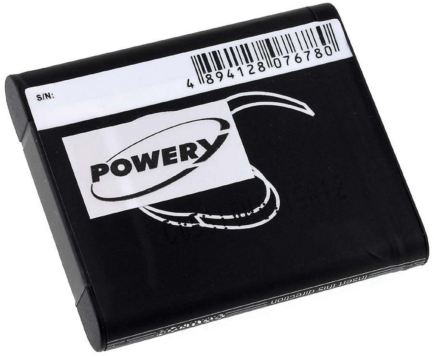 Powery Akku für Panasonic Typ DMW-BCN10E Smartphone-Akku 770 mAh (3.7 V) schwarz