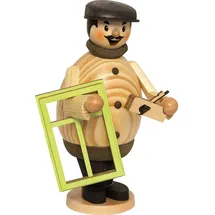 Drechslerei Kuhnert Räuchermann Max 16 cm mehrfarbig