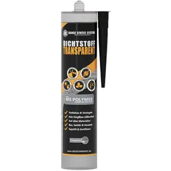 Dichtstoff TRANSPARENT | Kleb- und Dichtstoff | Transparent | Inhalt 290 ml