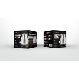 ECG RK 1705 Metallico 1,7 l Silber