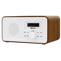Denver DAB-30DW Dark Wood Tischradio DAB+, UKW Weckfunktion Holz-Braun