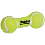 Nobby Tennis Hantel mit Squeaker 13,5 cm