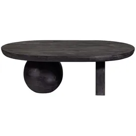 Woood Steppe Schwarz Mangoholz 110 x 38 cm