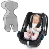 Zamboo Sitzauflage für Babyschale & Dry - Grau