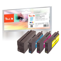 Peach Spar Pack Tintenpatronen kompatibel zu HP No. 950, No. 951, CN049A, CN050A, CN051A, CN052A