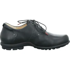 THINK! KONG chromfrei gegerbte nachhaltige Halbschuhe, SCHWARZ 43