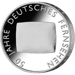 Bund 10 Euro Fernsehen 2002 st