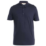 Icebreaker Herren Funktionspolo Merino 150 Tech Lite III Polo midnight Navy-L