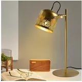 lqwell LED Tischlampe Gold