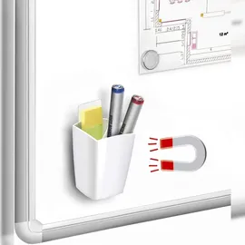 CEP Schreibköcher magnet. weiß