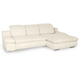 Roller Ecksofa Kunststoff 4-Sitzer Braun