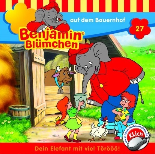 Benjamin Blümchen - 27 - Benjamin Blümchen Auf Dem Bauernhof - Benjamin Blümchen (Hörbuch)