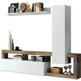 INOSIGN Wohnwand INOSIGN "Hamburg", weiß (weiß, pero), Kastenmöbel-Sets, Wohnwand