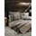 l'essentiel linge de maison Arlo Braun 140 x 200 cm + 80 x 80 cm