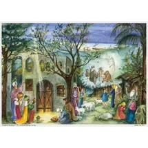 Sellmer Nostalgischer Adventskalender Stall von Bethlehem