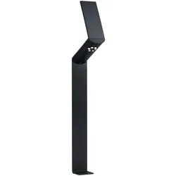 Outdoor Solar Pollerleuchte Ilias IP443000K 100lm Bewegungsmelder Anthrazit