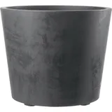Deroma Pflanztopf Millennium mit Rollen Ø 59 cm Anthrazit