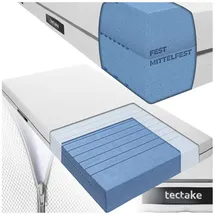 Tectake Komfortschaum Sky 90 x 200 cm H2/H3