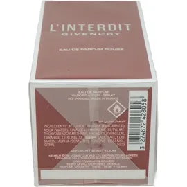 Givenchy L'Interdit Eau de Parfum Rouge 80 ml