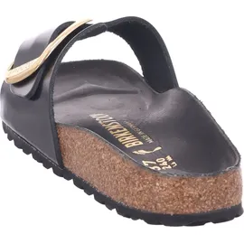 Birkenstock Madrid Big Buckle Naturleder Lack High Shine Black 39