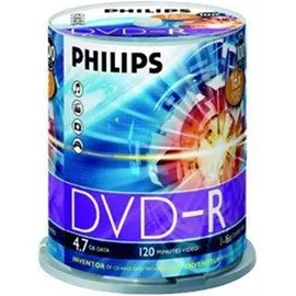 Philips DVD-R 4,7GB 16x 100er Spindel